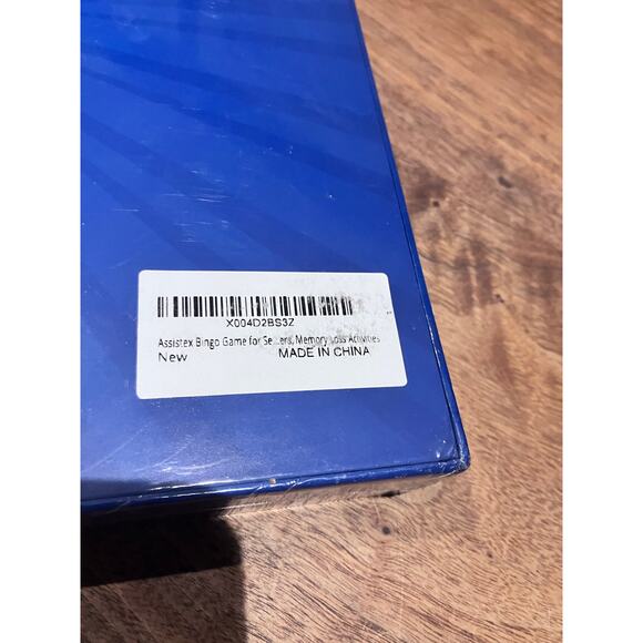 NEW Assistex Bingo for Seniors Game – Large Print Cards & Tokens – Sealed NIB - Picture 3 of 4